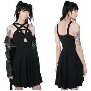Killstar Cosmik Skater XS Dress nwt